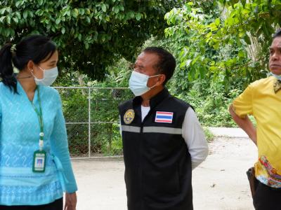 กิจกรรมนั่งเป็นสุขลุกสบาย เพื่อช่วยเหลื่อผู้ป่วยติดเตียงฯ