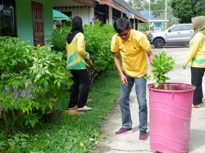 กิจกรรมจิตอาสา ณ องค์การบริหารส่วนตำบลลุโบะบือซา