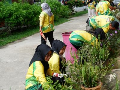 กิจกรรมจิตอาสา ณ องค์การบริหารส่วนตำบลลุโบะบือซา