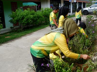 กิจกรรมจิตอาสา ณ องค์การบริหารส่วนตำบลลุโบะบือซา