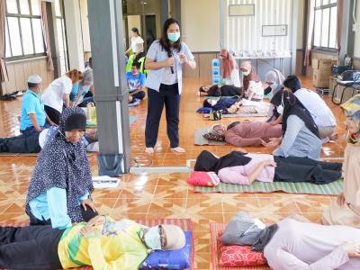 โครงการนวดแผนไทยเพื่อสุขภาพ