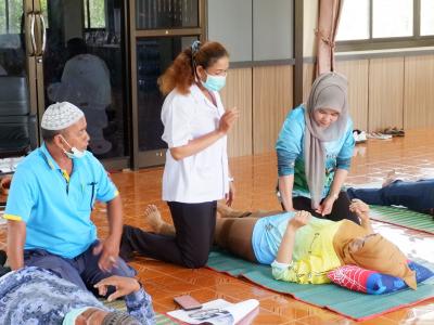 โครงการนวดแผนไทยเพื่อสุขภาพ