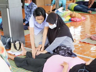 โครงการนวดแผนไทยเพื่อสุขภาพ