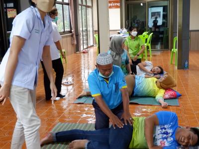 โครงการนวดแผนไทยเพื่อสุขภาพ