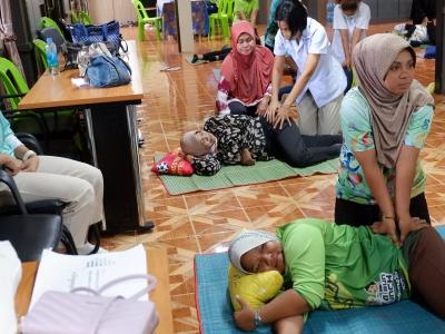 โครงการนวดแผนไทยเพื่อสุขภาพ