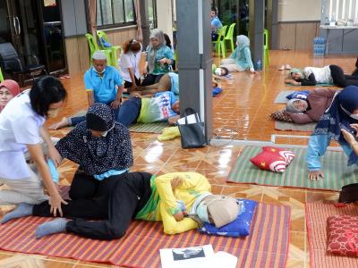 โครงการนวดแผนไทยเพื่อสุขภาพ