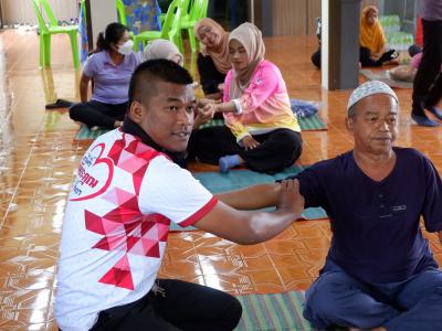 โครงการนวดแผนไทยเพื่อสุขภาพ