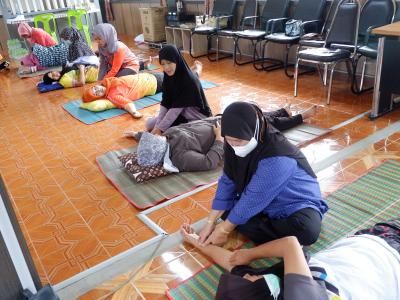 โครงการนวดแผนไทยเพื่อสุขภาพ