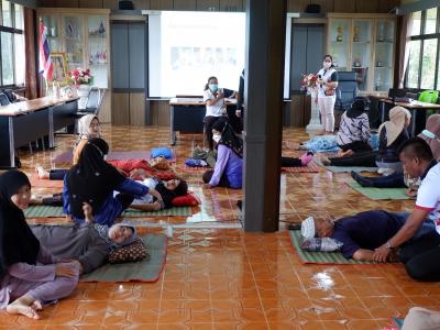 โครงการนวดแผนไทยเพื่อสุขภาพ