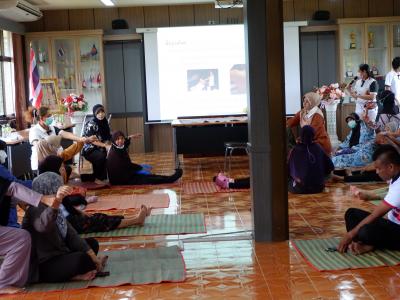 โครงการนวดแผนไทยเพื่อสุขภาพ