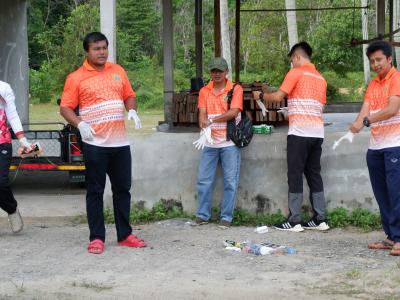 กิจกรรม kick off ล้างตลาดทั่่วไป ป้องกันโรค ต้อนรับปึีใหม่