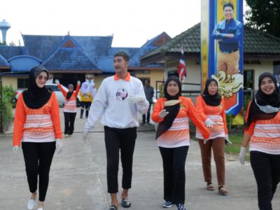 กิจกรรม kick off ล้างตลาดทั่่วไป ป้องกันโรค ต้อนรับปึีใหม่