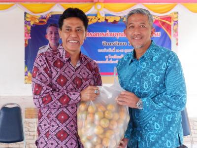 นายกเข้าร่วมโครงการคุณธรรม จริยธรรม โรงเรียนบ้านกำปงปีแซ