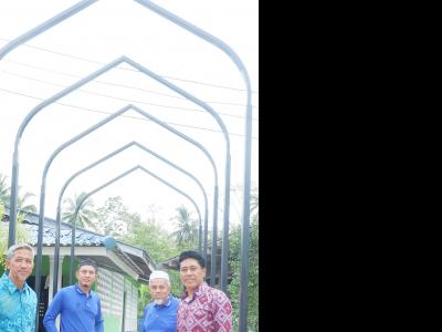 นายกเข้าร่วมโครงการคุณธรรม จริยธรรม โรงเรียนบ้านกำปงปีแซ