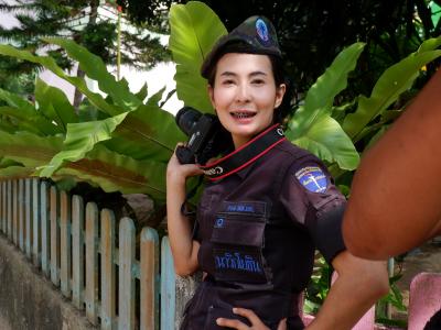 รองปลัดอบต.และเจ้าหน้าที่อบต.เข้ารวมกิจกรรมนาวิสัญจร