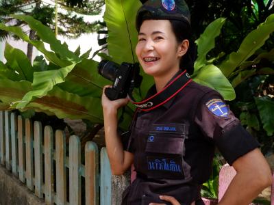 รองปลัดอบต.และเจ้าหน้าที่อบต.เข้ารวมกิจกรรมนาวิสัญจร