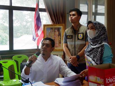 นายกประชาคมช่วยเหลือผู้ประสบภัยน้ำท่วน