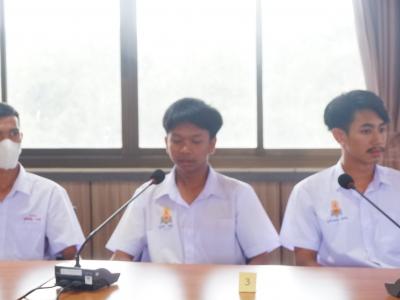 นายกพนิเทศนักเรียน นักศึกษา ทำงานช่างปิดเทอมของนักเรียน นักศึกษา