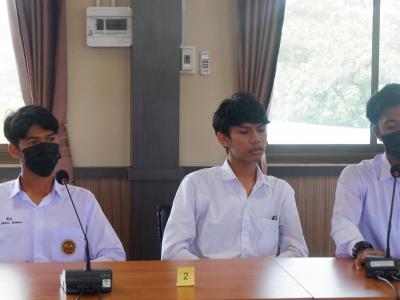 นายกพนิเทศนักเรียน นักศึกษา ทำงานช่างปิดเทอมของนักเรียน นักศึกษา