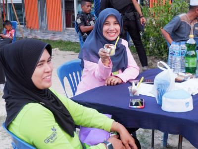 โครงการตำบลสานสัมพันธ์ร่วมละศิลอดและโครงการให้ความช่วยเหลือ