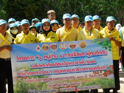โครงการส่งเสริมปลูกผักสวนครัว ตามแนวปรัชญาเศรษฐพอเพียง