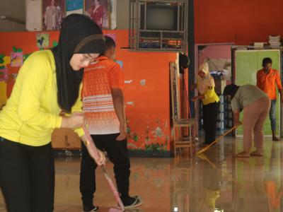 กิจกรรมจิตอาสาศูนย์อบรมก่อนเกณฑ์เด็กเล็กประจำมัสยิดดารุลวุซกอ