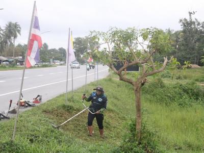 เจ้าหน้าที่พัฒนาบริเวณองค์การบริหารส่วนตำบลลุโบะบือซา