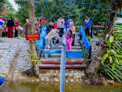 เปิดแหล่งท่องเที่ยวแห่งใหม่ของชุมชน คลองบาตู Rock canal
