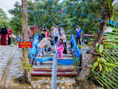 เปิดแหล่งท่องเที่ยวแห่งใหม่ของชุมชน คลองบาตู Rock canal