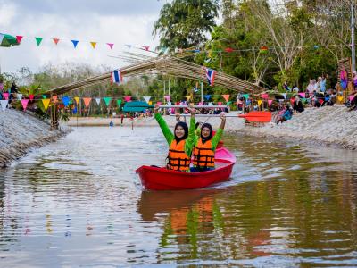 เปิดแหล่งท่องเที่ยวแห่งใหม่ของชุมชน คลองบาตู Rock canal