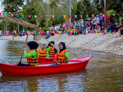 เปิดแหล่งท่องเที่ยวแห่งใหม่ของชุมชน คลองบาตู Rock canal