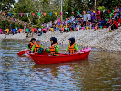 เปิดแหล่งท่องเที่ยวแห่งใหม่ของชุมชน คลองบาตู Rock canal