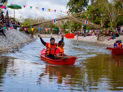 เปิดแหล่งท่องเที่ยวแห่งใหม่ของชุมชน คลองบาตู Rock canal
