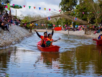 เปิดแหล่งท่องเที่ยวแห่งใหม่ของชุมชน คลองบาตู Rock canal