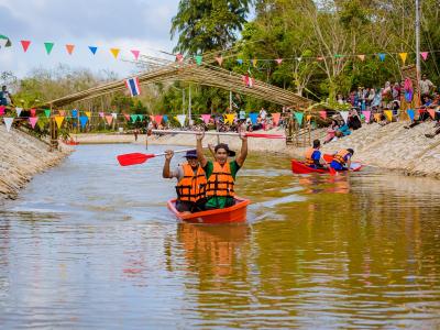 เปิดแหล่งท่องเที่ยวแห่งใหม่ของชุมชน คลองบาตู Rock canal