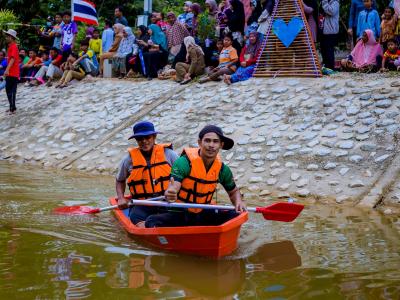 เปิดแหล่งท่องเที่ยวแห่งใหม่ของชุมชน คลองบาตู Rock canal