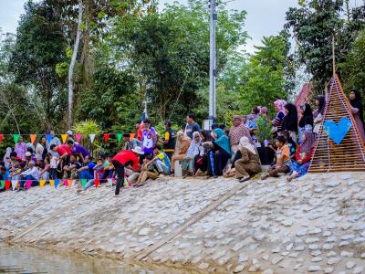 เปิดแหล่งท่องเที่ยวแห่งใหม่ของชุมชน คลองบาตู Rock canal