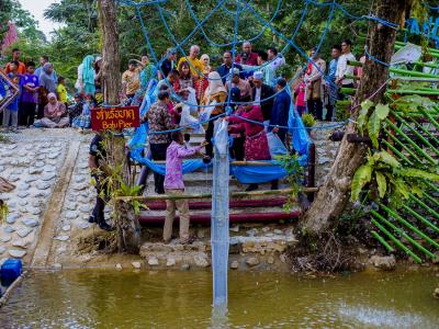 เปิดแหล่งท่องเที่ยวแห่งใหม่ของชุมชน คลองบาตู Rock canal