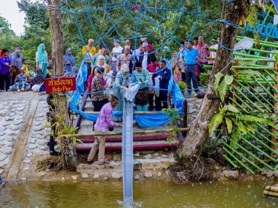 เปิดแหล่งท่องเที่ยวแห่งใหม่ของชุมชน คลองบาตู Rock canal