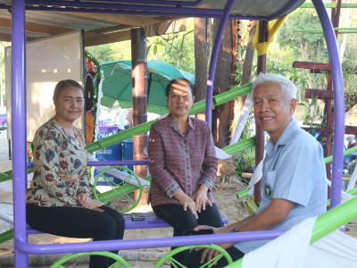 โครงการตำบลสัมพันธ์ร่วมละศิลอด และโครงการให้ความช่วยเหลือประชาชน
