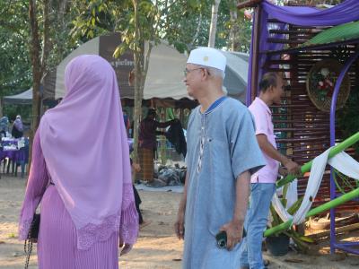 โครงการตำบลสัมพันธ์ร่วมละศิลอด และโครงการให้ความช่วยเหลือประชาชน