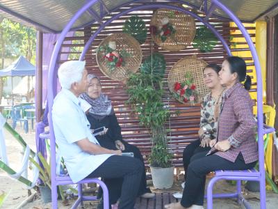 โครงการตำบลสัมพันธ์ร่วมละศิลอด และโครงการให้ความช่วยเหลือประชาชน