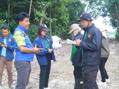 ลงพื้นที่ตรวจบ่อขยะมูลฝอย