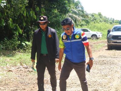 ลงพื้นที่ตรวจบ่อขยะมูลฝอย