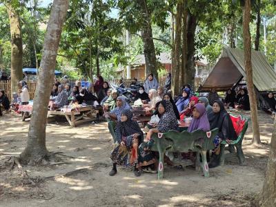 กิจกรรมบรรยายธรรมศาสนาและแจกเบี้ยผู้สูงอายุ ประจำเดือนกุมภาพันธ์