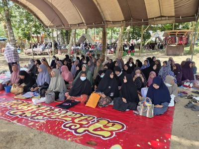 กิจกรรมบรรยายธรรมศาสนาและแจกเบี้ยผู้สูงอายุ ประจำเดือนกุมภาพันธ์