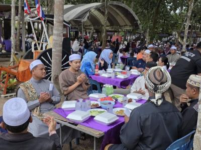 งานตำบลสานสัมพันธ์ร่วมละศีลอด