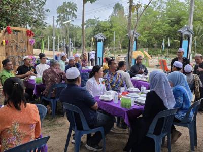 งานตำบลสานสัมพันธ์ร่วมละศีลอด