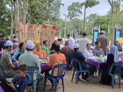 งานตำบลสานสัมพันธ์ร่วมละศีลอด