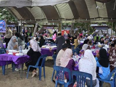 งานตำบลสานสัมพันธ์ร่วมละศีลอด